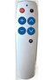 Large Button TV Remote Control Easy Use Setup Universal Remote for TV Set-Top Boxes DVD Boxes DVB Basic TV Remote White