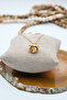Pearl Gold Color Steel Necklace - 3