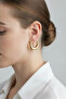 Yellow Color Crescent Design Bijoux Earrings - Stylish and Modern Look - 2