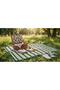 Camping, Picnic, Beach Mat Wicker 150X210 - 6