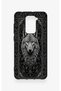 Redmi Note 9 Compatible Ethnic Wolf Pattern Silicone Case - 2
