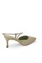 Pointed Slingback Heel Shoes - 3