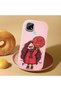 Realme C21 Compatible Case Camera Protector Pink Silicone Couple Phone Case Girl Patterned - 2