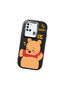 Samsung Galaxy A21S Compatible Case Camera Protective Black Silicone Couple Phone Case Bear Patterned - 3