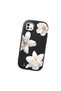 Realme C11 2021 Compatible Case Camera Protector Black Silicone Couple Phone Case with Floral Pattern - 3