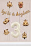 3 Year Old Capybara Concept Birthday Balloon Chain Set