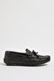 Levinson Model Genuine Floater Leather Rubber Sole Loafer Shoes - 2