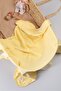 Natural Series 2 Layer Interlock Blanket 100% Cotton Oeko-Tex Certified 100 X 85 cm (Dirty Yellow) - 2