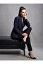 Women's White Blazer Jacket Single Button Stylish Office Jacket Premium Fit - 2