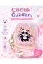 Figure-Embellished Girls' Wallet Keychain Transparent Silvery Jelly Stylish Dimensions=10.5X8.5X3.5 cm