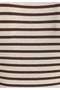 Slim Fit Women's Brown T-Shirt - 5