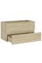 Sink Cabinet with Built-in Basin Sonoma Oak Engineered Wood - 6