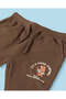Infant Boys Brown Camping Track Pants - 2