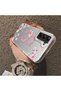 Samsung Galaxy S21 Fe Compatible Silicone Edge Hard Back Case Couple Phone Case with Letter S Pattern - 4