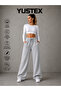 2-Piece Women's Oversize (Black and Gray) Loose-Leg 2-Piece Track Suit Is Available. - 3