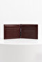 Bores Men's Leather Wallet Brown - 4