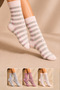 Women's Cotton Patterned Socks Multi-Colored 3-Pack