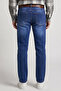 Faded Slim Fit Jeans with Button Closure - 3