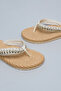 Embroidered Strap Flip-Flops - 2