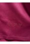 Mahay Heart Embroidered Slit Tunic-Ss13074 Claret Red - 7