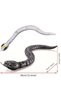 Remote Control Snake Toy, 16" Infrared RC Realistic Rechargeable Rattlesnake Snake Toy with Retractable Tongue And Swinging Tail, For Kids Children Halloween Christmas Party Birthday Gifts - 7