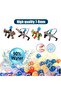 Water Gel Beads, 4Pack 7-8mm 130,000 Pieces Gel Water Blaster Balls Refill for Vases Filler for Wedding Home Decor - 2