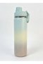 Stainless steel sports vacuum insulated water bottle, suitable for holding water, iced tea, hot tea, etc., with a capacity of 710 milliliters - 2
