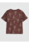 Lcw Kidscrew Neck Palm Tree Printed Boys' T-Shirt - 2