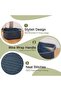 Cotton Rope Baskets, Woven Baskets for Storage, Nursery Storage Baskets, Rectangle Storage B - 4