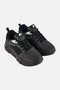Women Lifestyle Lace Up Walking Shoes, Black - 2