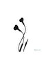 3.5mm Wired In-Ear Earphones With Magnetic Suction Earbuds, Deep Bass Stereo Sound, In-Line Microphone & Tactile Volume Control For Clear Calls - Black