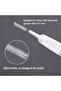40-piece shower head cleaning brush set, nylon white - 5