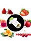 Manual slicer 2-piece set, for removing strawberry stems, suitable for vegetable salads, green. - 4