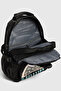 1815 Triple Set Primary School Bag with Pen Holder and Lunch Bag Black - 6