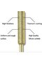 12 titanium-coated diamond chain drill bits. - 3