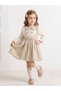 Girl's French Lace Noble Linen Dress