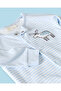 Baby Boys Blue Striped Sleepsuit - 2
