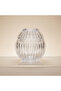Crystal Cut Decor XL Transparent Glass Napkin Holder / Table Napkin Holder - 3