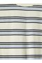 Vizyon New Season Yellow Striped Oversize 100% Cotton Women's T-Shirt - 7