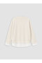 Lcw comfort crew neck oversize women's sweatshirt - 7