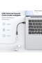 محول صوت MOSWAG من USB إلى مقبس 3.5 ملم، كابل USB إلى Aux مع دعم الميكروفون رباعي الأقطاب TRRS للسماعات - 3