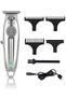 Original KM-1949 Professional Rechargeable and Cordless Hair Clipper Runtime: 120 min Trimmer for Men (Silver)