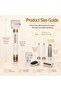 3‑in‑1 Hot Air Blowout Styler with Interchangeable Heads, Multi‑Function Hair Dryer Styling Kit for Drying, Smoothing, Curling & Volumizing, Quick Home Hairstyle - 2