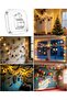 50 Hooks Hooks Indoor Light Christmas Leaves No Residue After Removal Use Suitable String Lights Decorations Photos - 5