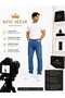 Men's Pipe Leg Jeans Men's Denim Pants Men's Jeans - 2