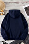 Unisex Printed Oversize Hoodie Hooded Sweatshirt - 2