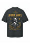 Ataturk Printed Oversize 100% Cotton Fabric T-Shirt Unisex Design Quality Print Emerald Green