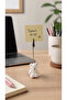 Cute White Teddy Bear Note Holder Photo Holder Desktop Decorative Note Holder Office Gift