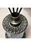 Serra Luxury Crystal Glass Room Fragrance Bottle with Bamboo Stick Decorative Bathroom and Living Room Fragrance Diffuser - 2