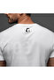 Frog Samurai Design - Printed Cotton Crew Neck T-Shirt White - White - 2